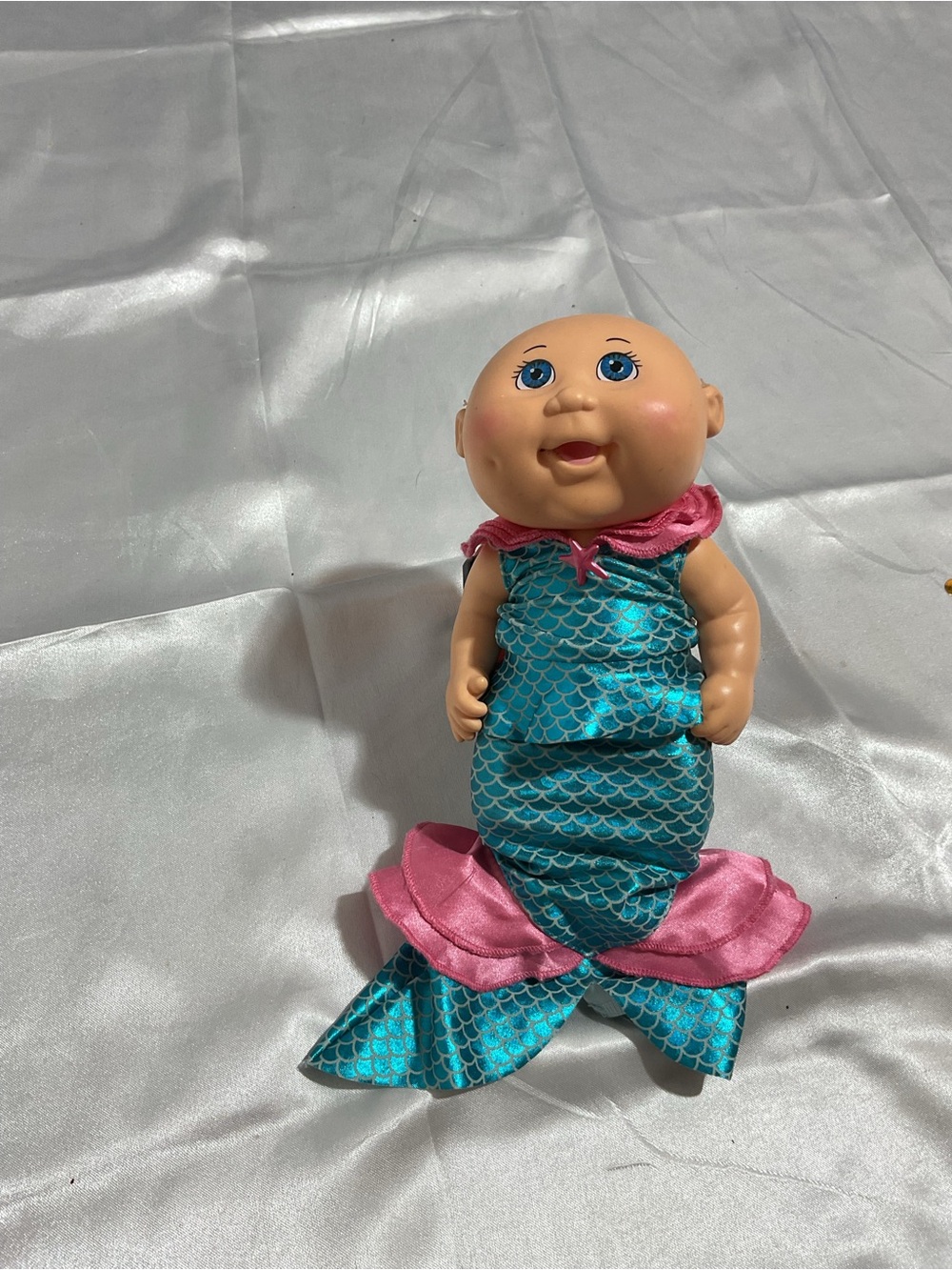 Baby Mermaid Doll in Turquoise and Pink - Kids Toy